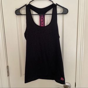 Black workout tank - size S